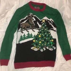 Light-up Christmas sweater